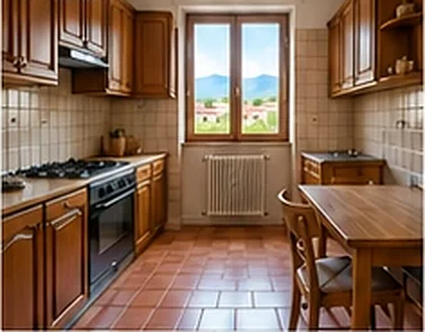 Cucina prima della ristrutturazione, immagine illustrativa